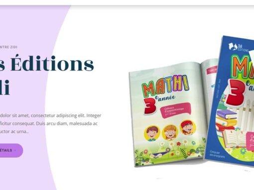 Editions Zidi website